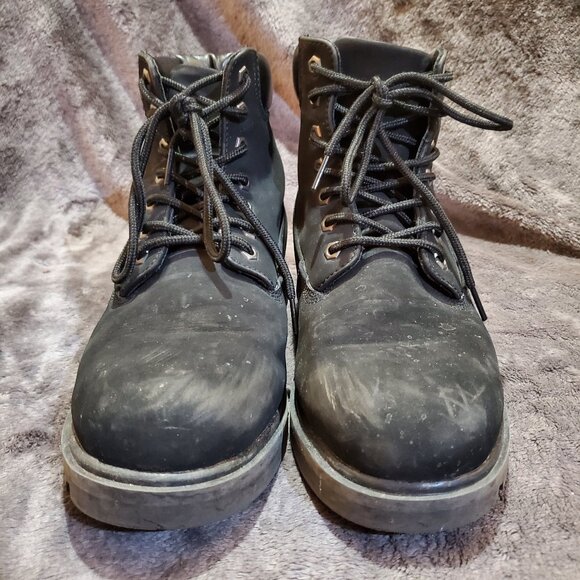 Levi's Crestone Mens Boot Black Mono Chrome 518017-A48 Size 10 - Picture 3 of 11